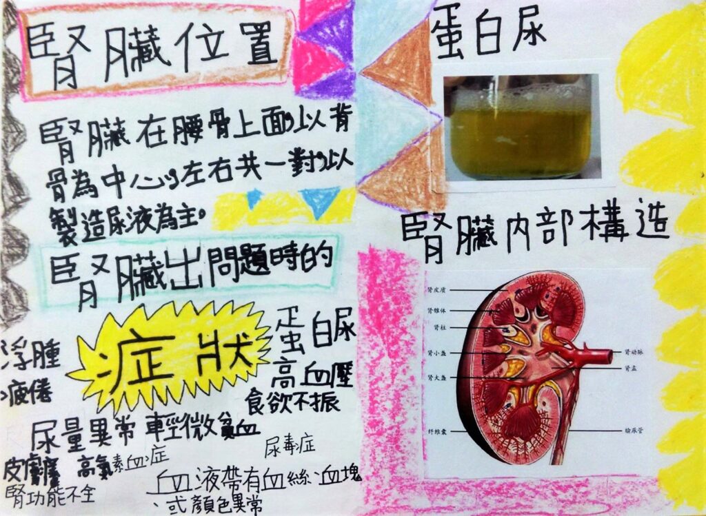 大愛精神不死【1】—製作「腎臟衛教小書」