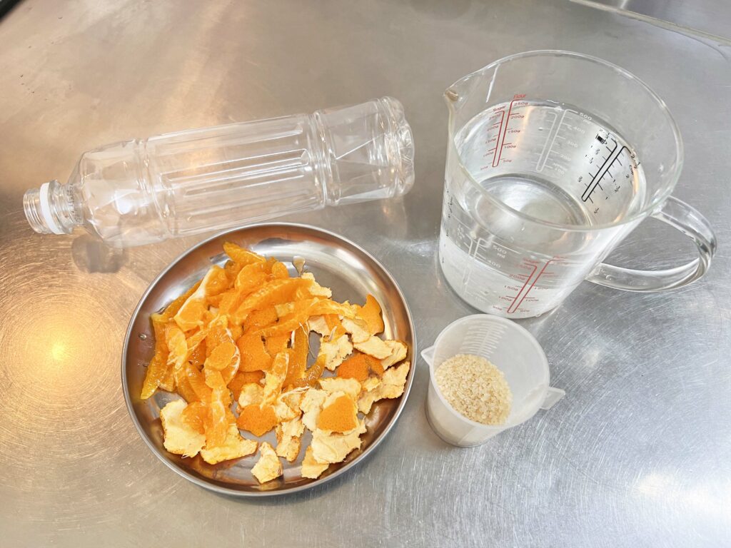 如何製作橘子液態肥料