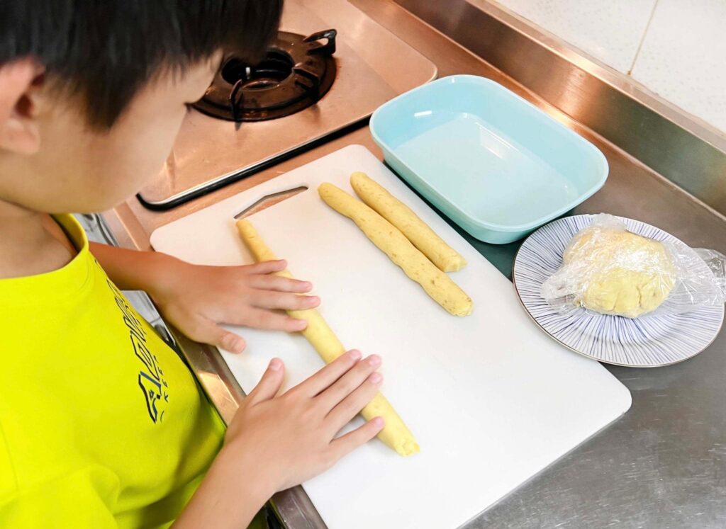 夜市小吃自己做，「地瓜球」製作方式